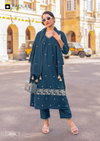 Kesariya By Kadlee Viscose Slub Kurti With Bottom Dupatta Wholesale Online
